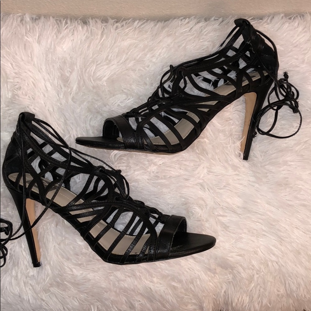 DV Dolce Vita Lace-Up Sandal Heels